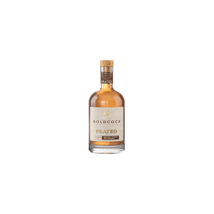 NV GOLDCOCK Single Malt Peated Whisky 1x70cl