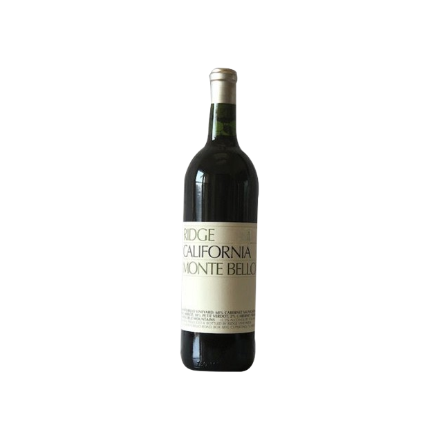 2010 Ridge, California Cabernet Sauvignon Monte Bello, Santa Cruz Mountains 1x75cl
