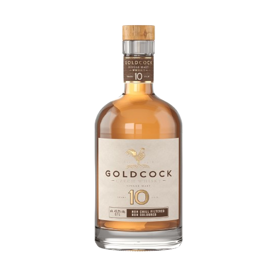 NV GoldCock 10 Year Old Single Malt Whisky 1x70cl