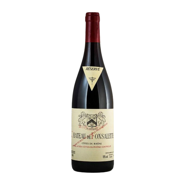 2014 Chateau de Fonsalette, Cotes du Rhone, Rouge 1x75cl