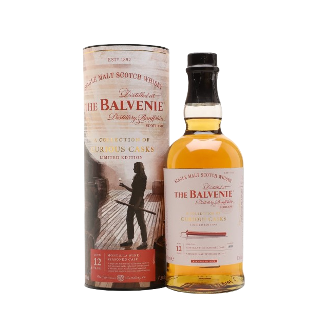 NV Balvenie 12 Year Old Montilla - A Collection of Curious Casks 1x70cl