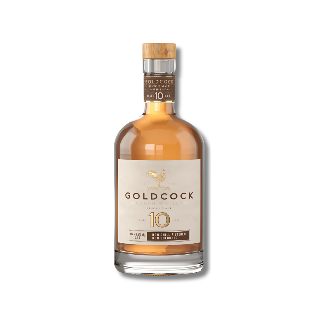 NV GoldCock 10 Year Old Single Malt Whisky 1x70cl
