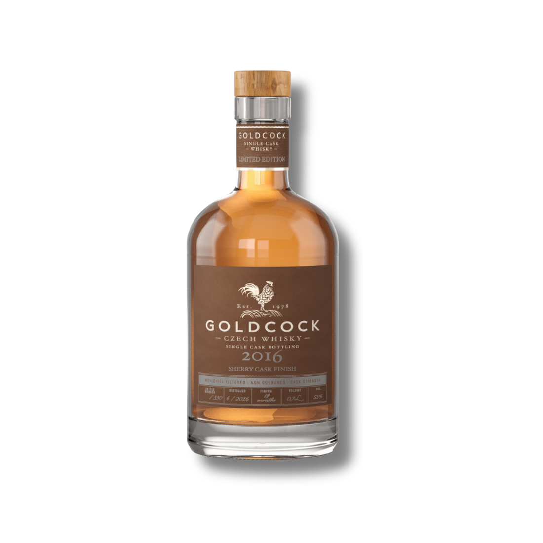 NV Goldcock Sherry Cask Finish, Single Cask 2016 1x70cl