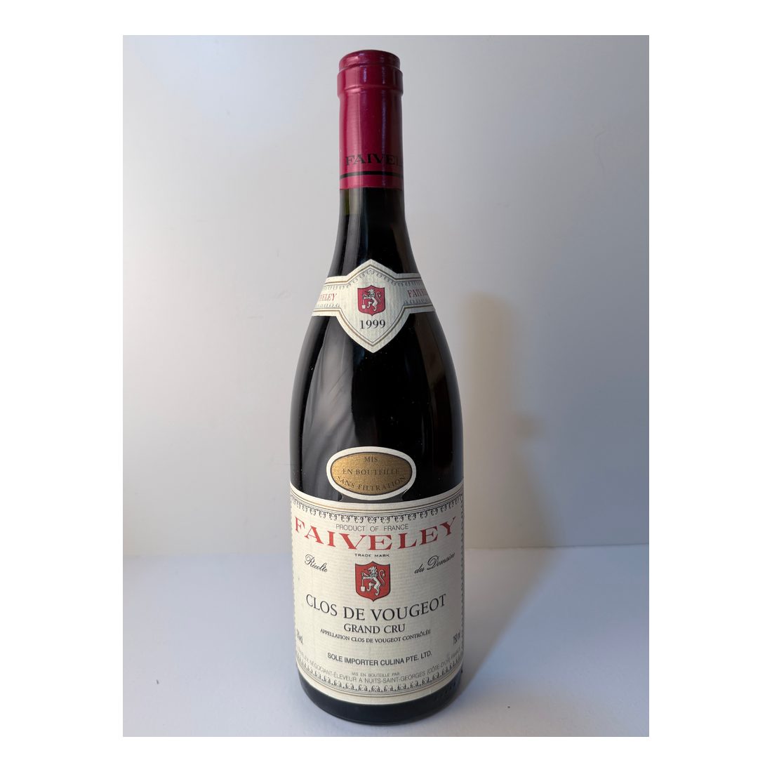 1999 Domaine Faiveley, Clos de Vougeot Grand Cru 1x75cl