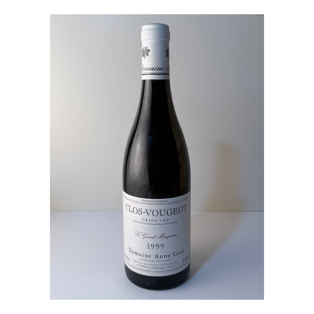 1999 Domaine Anne Gros, Clos de Vougeot Grand Cru, Le Grand Maupertui 1x75cl