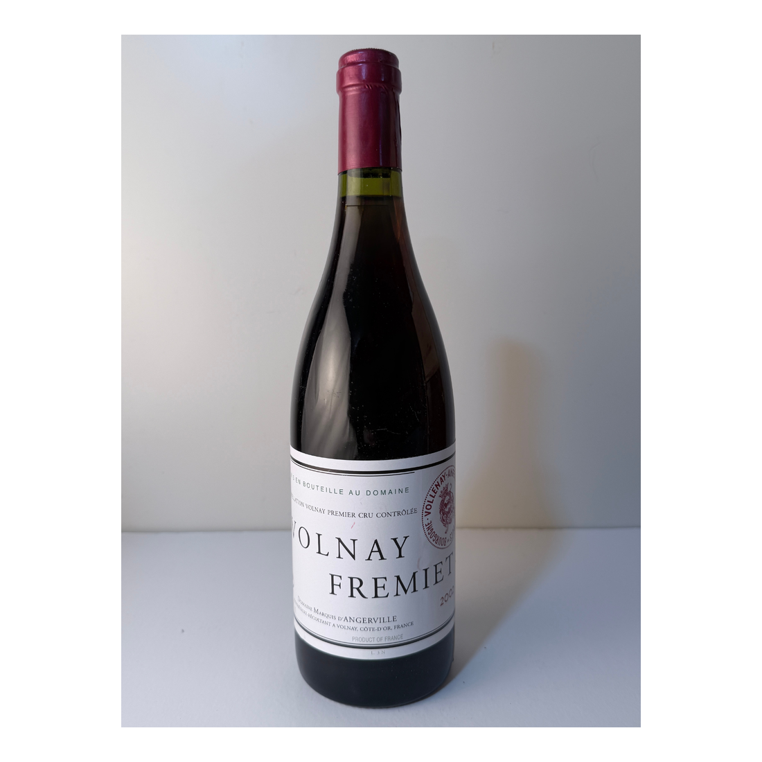 2002 Domaine Marquis d'Angerville, Volnay Premier Cru, Fremiets 1x75cl