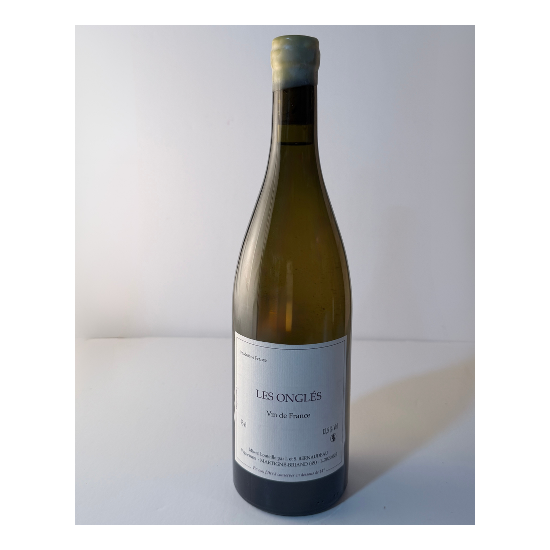 2020 Stephane Bernaudeau, Les Ongles, VdF 1x75cl