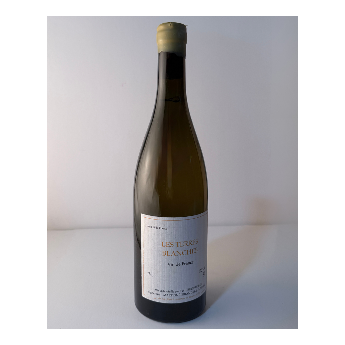 2019 Stephane Bernaudeau, Les Terres Blanches, VdF 1x75cl